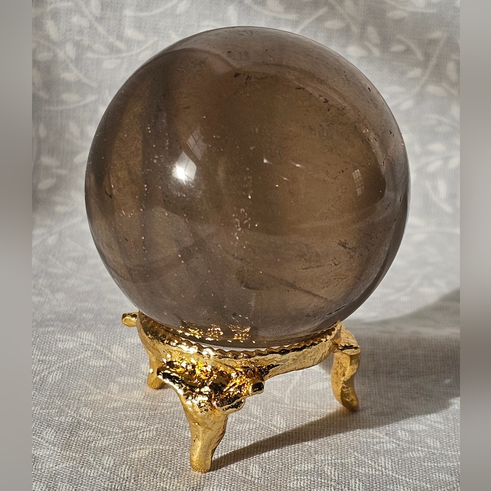 Smokey Quartz Crystal Sphere